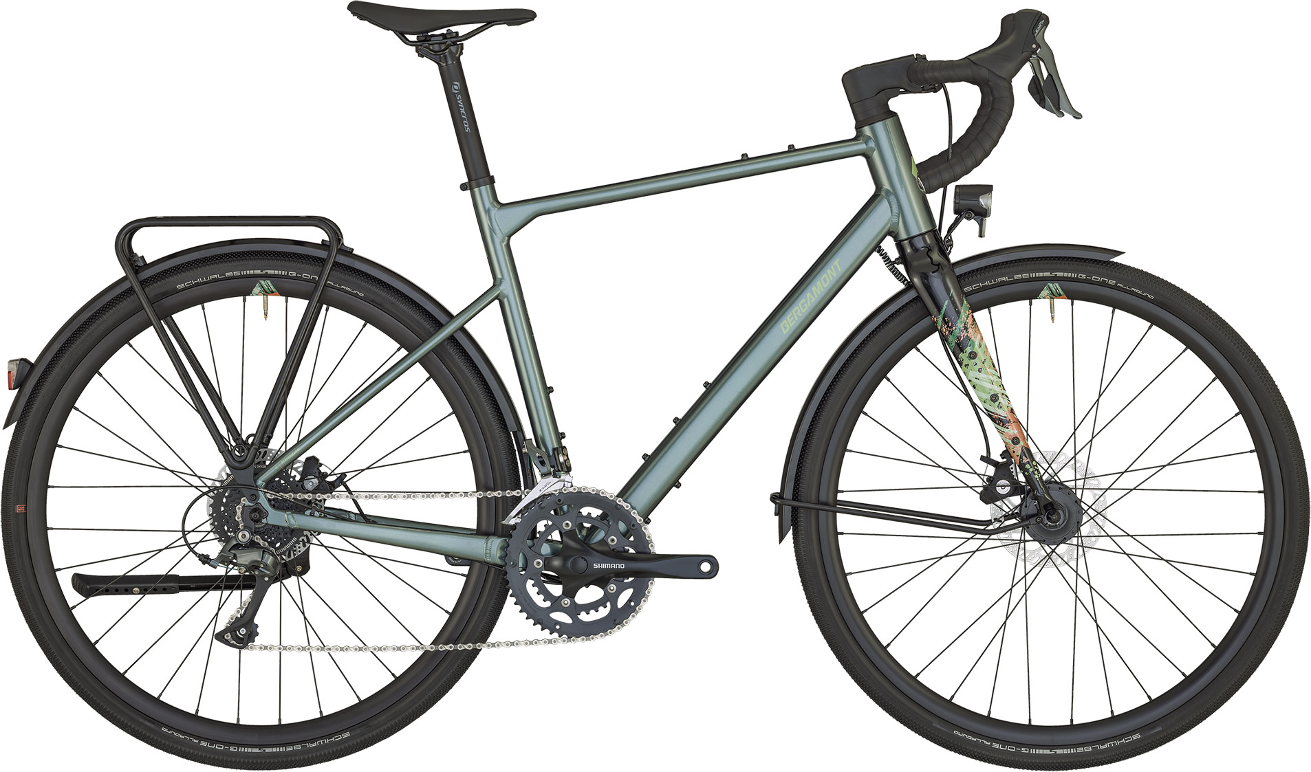 Vélo Grandurance RD 3 Vert métallique
